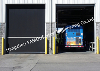 Overhead Roll Up Rubber Curtain Doors For Industry High Performance Rapid-roll Exterior Rubber Doors
