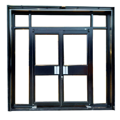 Shopping Malls Commercial Storefront Tempered Insulated Glass Flush Sliding Door