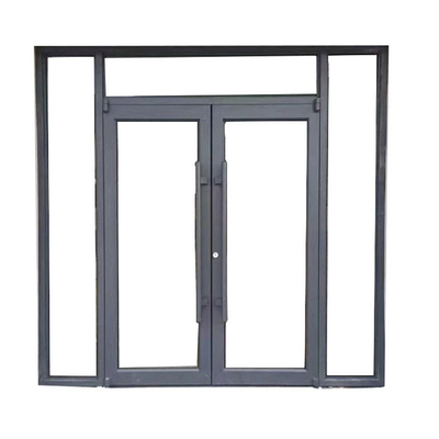 Shopping Malls Commercial Storefront Tempered Insulated Glass Flush Sliding Door