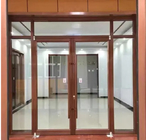 Tempered/Laminated/Insulated Glass Facade Storefront Doors