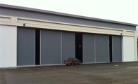 Noise Reduction Excellent Multi-Panel Steel Door with Polyurethane Insulation Left/Right Open Direction