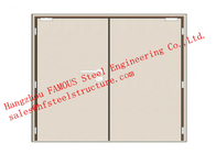 Surface Painted Standard Size Industrial Fire Rated Doors 3 Hours Fire Resistant