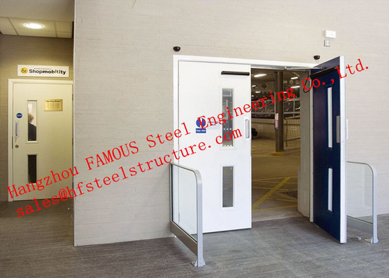 European Standards Steel Fire Resistant Single Door For Household or Office Use