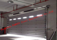 Electrical High Speed Steel Roller Shutter Door PVC Surface For Logistics Center