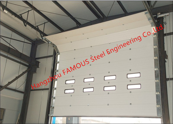 Fast Action Metal Lifting Doors With Slide Running Design Up Rising Commercial Track Doors