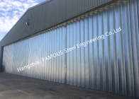 Stable Triangular Seal Vertical Hinged Door Sectional Leaves Folding Sliding Hangar Doors