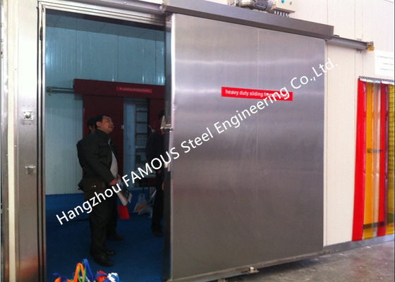 Lightweight Stainless Sliding Door Smart Access System With Insulation Door Panel