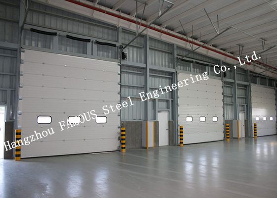 Automatic Galvanized Industrial Garage Doors Heavy Duty Steel Roller Shutter Door For Underground