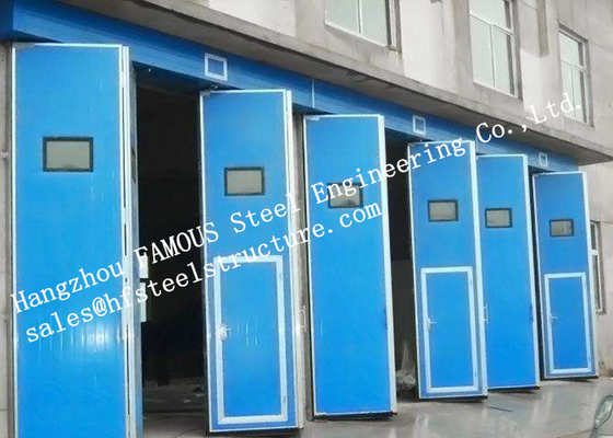 Aesthetic Aluminum Alloy Industrial Folding Doors For Warehouse Simple Installation