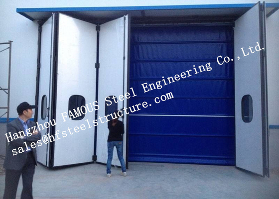 Aesthetic Aluminum Alloy Industrial Folding Doors For Warehouse Simple Installation