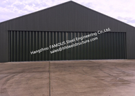 Stable Triangular Seal Vertical Hinged Door Sectional Leaves Folding Sliding Hangar Doors