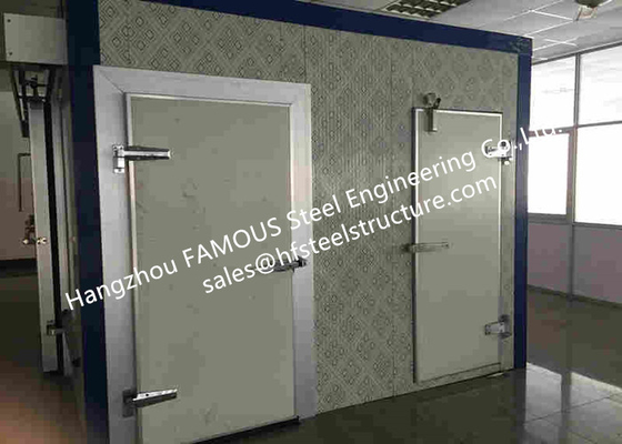 Polyurethane Core Side Hinged Coldroom Doors Double Swinging Insulation Doors Hinges