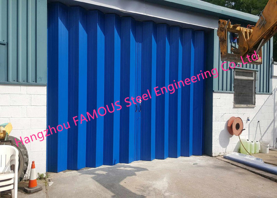 External Folding Panel Doors Horizontally Folding Garage Doors With Custom Opennings