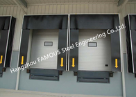 Commercial  PVC Loading Dock Doors With Folding Rubber Seal For Logistic Unloading Platform Use