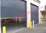 Fire Prevention Motorized Steel Sliding Doors With American Standard Industrial Folding Door