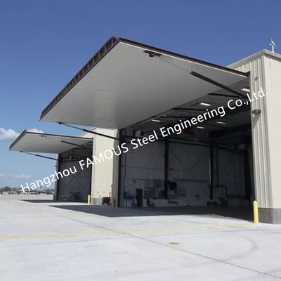 Strap Lift One Piece Door Tip Up Canopy Hydraulic Bi Folding Doors Ideal For Aircraft Carport