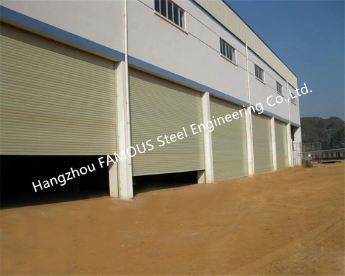 Fire Rated Customized Rolling Shutter Door Exterior Dustproof Roll Up Door For Industry