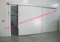 Motor Embedded Sliding Doors Bi-Parting Horizontal Industrial Sliding Power Operated Doors