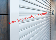 Lighter Aluminum Doors Overhead Metal Roll Up Doors Low Noise Heat Insulation Type