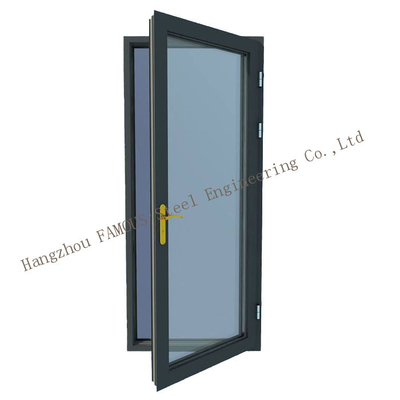 AS2047 Australian Standard Aluminium 5mm+12mm+5mm Toughened Glass Casement Window