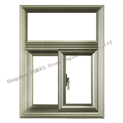 AS2047 Australian Standard Aluminium 5mm+12mm+5mm Toughened Glass Casement Window