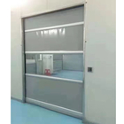 New Design Smart Automatic Remote Control Rolling Shutter PVC Transparent Curtain Door