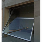 Tilt Up Overhead Toughened Glass Door