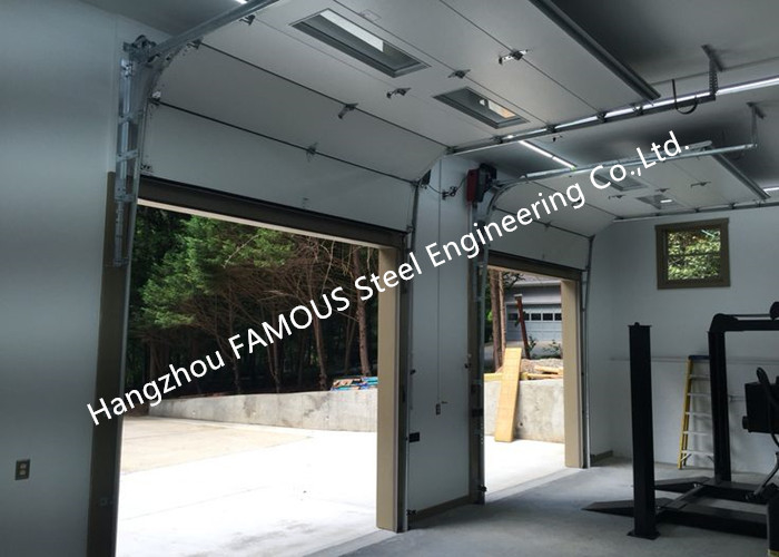Fast Action Metal Lifting Doors With Slide Running Design Up Rising Commercial Track Doors