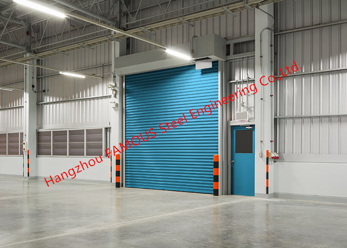 Insulated Factory Electric Rolling Gate Industrial Lifting Doors For Warehouse Internal And External Use