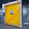 Intelligent Automatic High Speed Fabric Door Flexible Industrial PVC Rolling Door