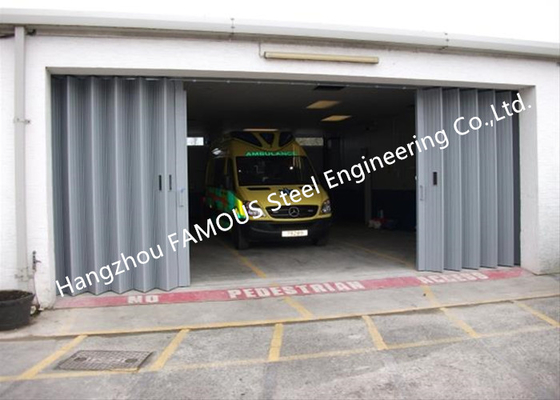 External Folding Panel Doors Horizontally Folding Garage Doors With Custom Opennings